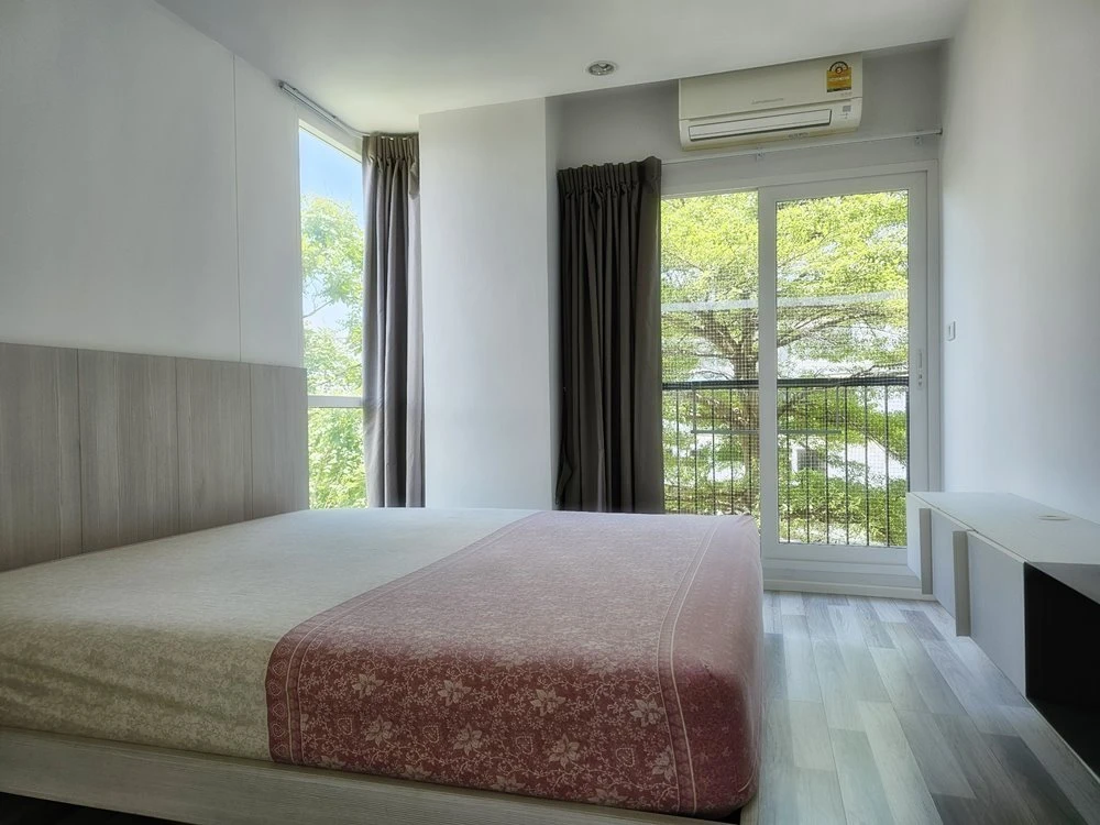 For sale, for rent!! Condo The Key Chaloem Phrakiat Rama 9, 4th floor, beautiful room, spacious, ready to move in, don't miss it!!