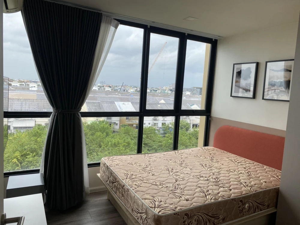 For sale, for rent!! Condo Atmoz Ratchada-Huai Khwang, 7th floor, Building C, resort-style condo in Ratchada area, ready to move in, book now!!
