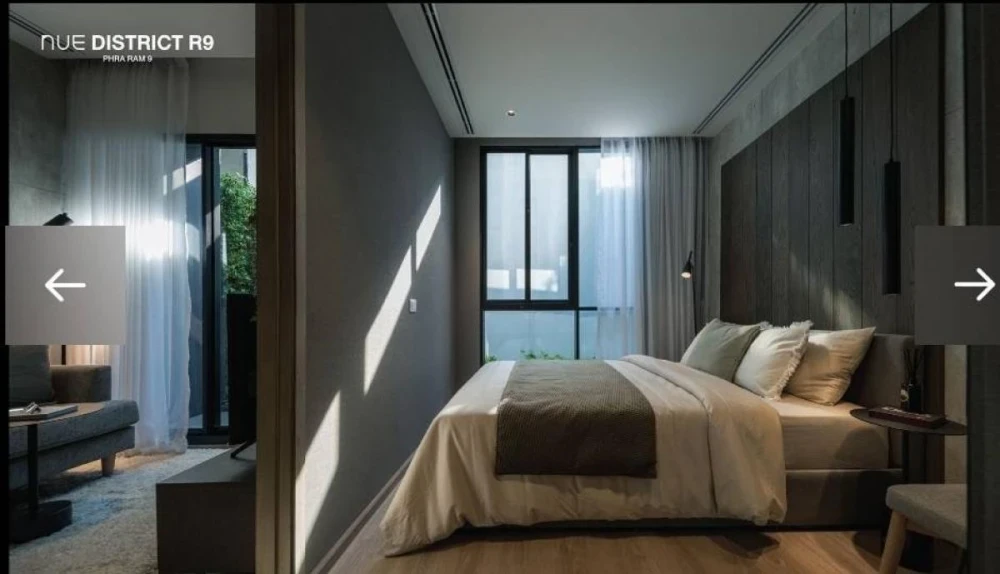 For sale, down payment sale, Nue District R9, 1 bedroom, 1 bathroom, 3rd floor, not high, comes with a very good price, you must not miss it.