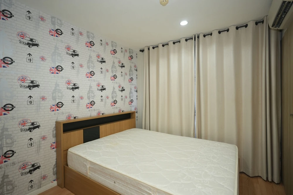 Condo for sale Lumpini Ville On Nut 46, room with good wallpaper, very good price, hurry and reserve now, don't miss out.