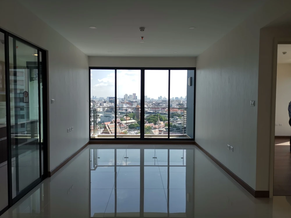 Condo for sale, Supalai Premier Charoen Nakhon, 2 bedrooms, 2 bathrooms, corner room, Chao Phraya River view, buy now