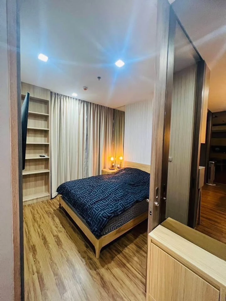 Condo for sale Grow Ratchaprarop, corner room with privacy, complete facilities, if you don't reserve, you'll regret it.