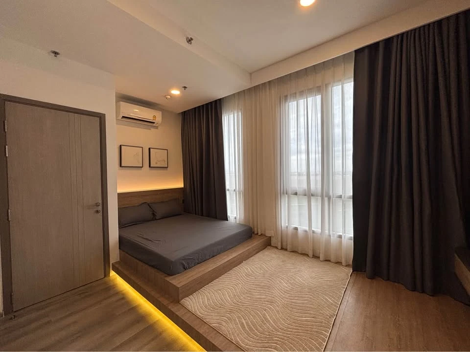 Condo for sale, Miti Chiva Kaset Station project, 1 bed, large size, special layout! Rare item, hurry and reserve now!