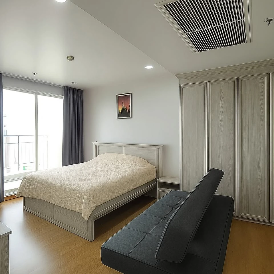 Condo for sale: Supalai Wellington, 17th floor, high view, quiet, comes with plenty of usable space. Come and reserve quickly!