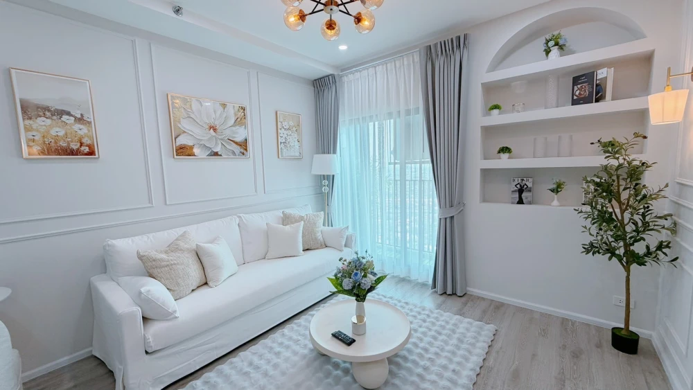Condominium for sale, Knightsbridge Sukhumvit-Theparak. Nicely decorated units with high-quality built-in furniture. Book yours today!