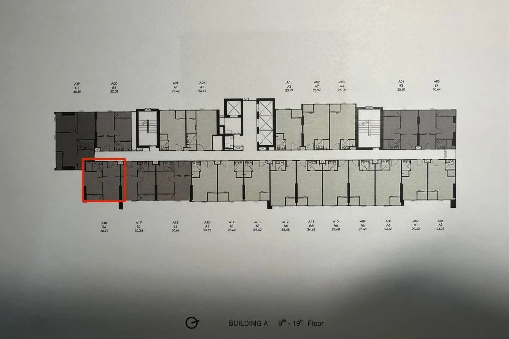 Condo down payment for sale, Cobb Kaset Sripatum, 1 bedroom, 1 bathroom, so nice to live in, don't miss it.