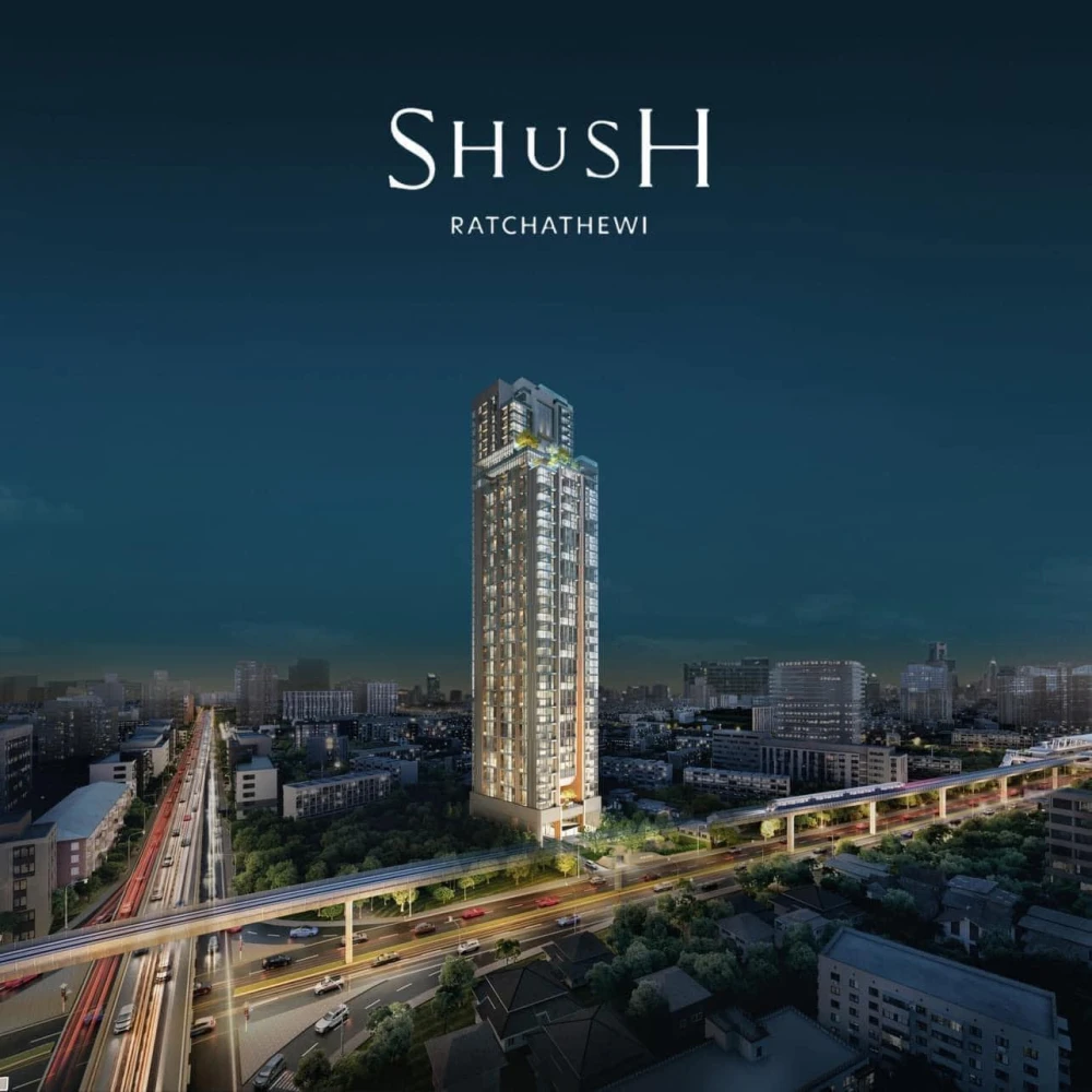 Condo for sale, 𝗦𝗛𝗨𝗦𝗛 𝗥𝗮𝘁𝗰𝗵𝗮𝘁𝗵𝗲𝘄𝗶, 22nd floor, Loft style, great price, hurry up and reserve now, don't miss out.