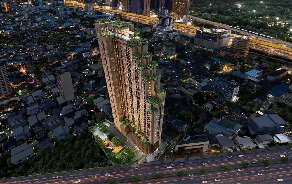 Condo for sale, Metris District Ladprao, large room, comfortable living, 20th floor, high view, come and reserve it now!