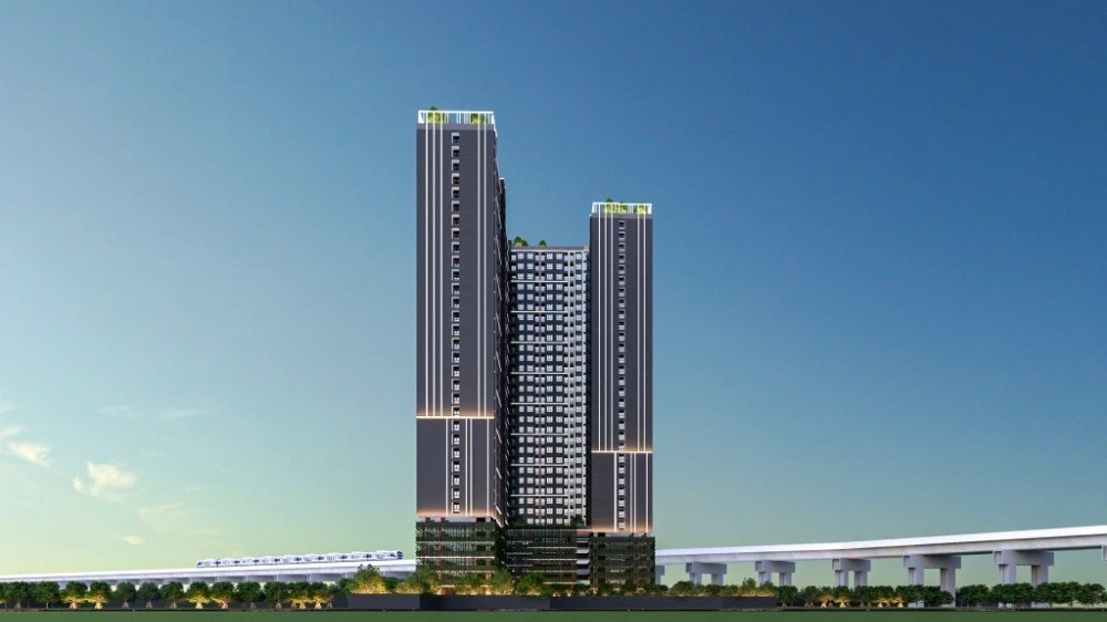 Condo for sale, Regent Home Wutthakat, corner room, south side, high floor, open view, hurry up and reserve it now!