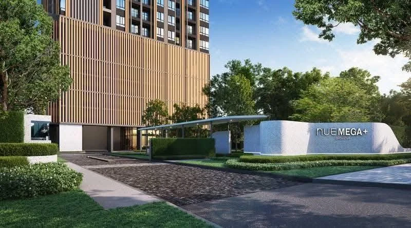 Condo down payment for sale: Nue Mega Plus Bangna, Studio room, 34th floor, high view, reasonable price, come reserve now, don't miss out!