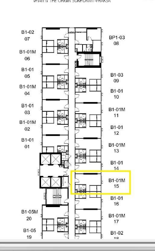 Selling The Origin Sukhumvit - Praksa. The unit is on the 29th floor, very high up, so it's not hot and much cooler than the other side. Book now!