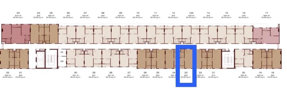 Selling down payment, New Core Kukot Station, 3rd floor, good project, nice location, reserve now, hurry!
