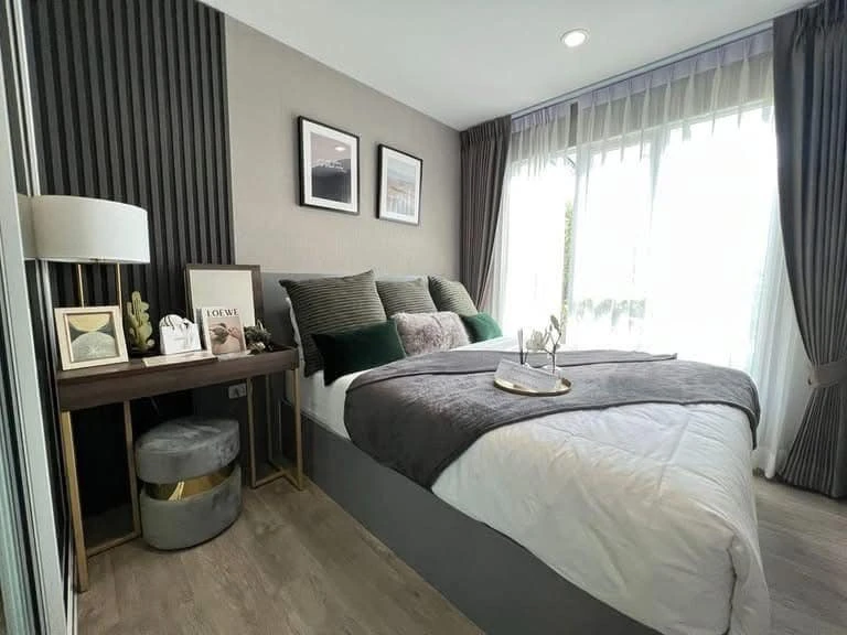 Down payment for sale, Regent Home Bangna, 30th floor, high floor, beautiful view, interested in owning, hurry and reserve now, urgent.