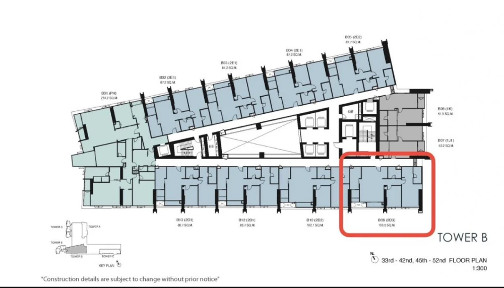 Selling down payment, Wan Wela Na Chao Phraya, 42nd floor, high floor, good view, nice project, interested, hurry and reserve now.