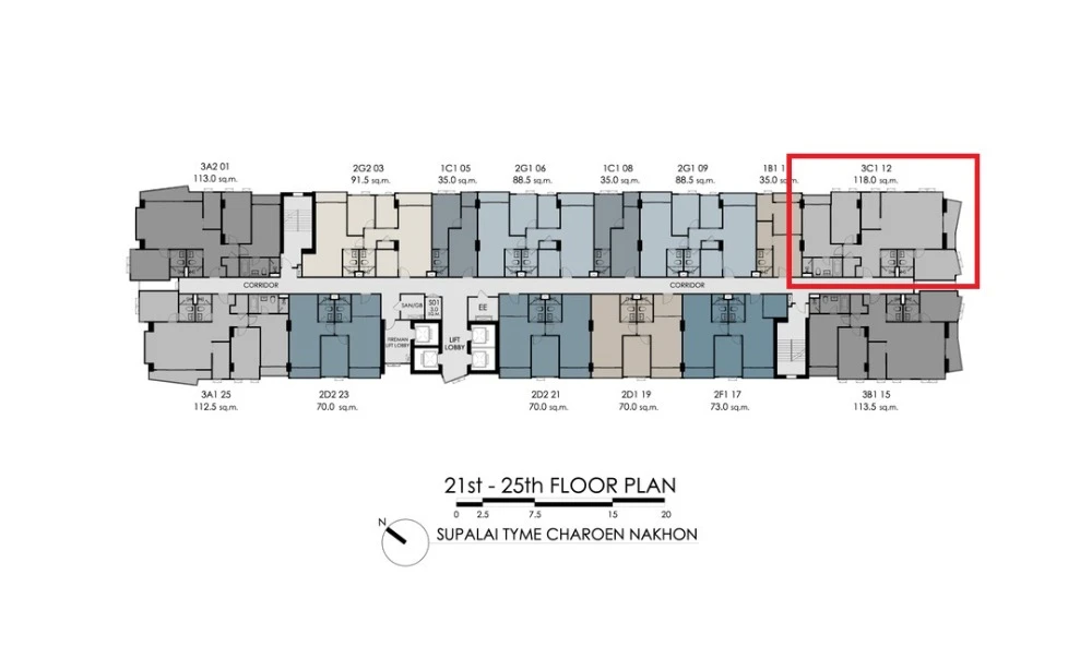 Down payment for sale at Supalai Tham Charoen Nakhon, 23rd floor, good location, nice place to live. If interested, hurry and reserve now before it's