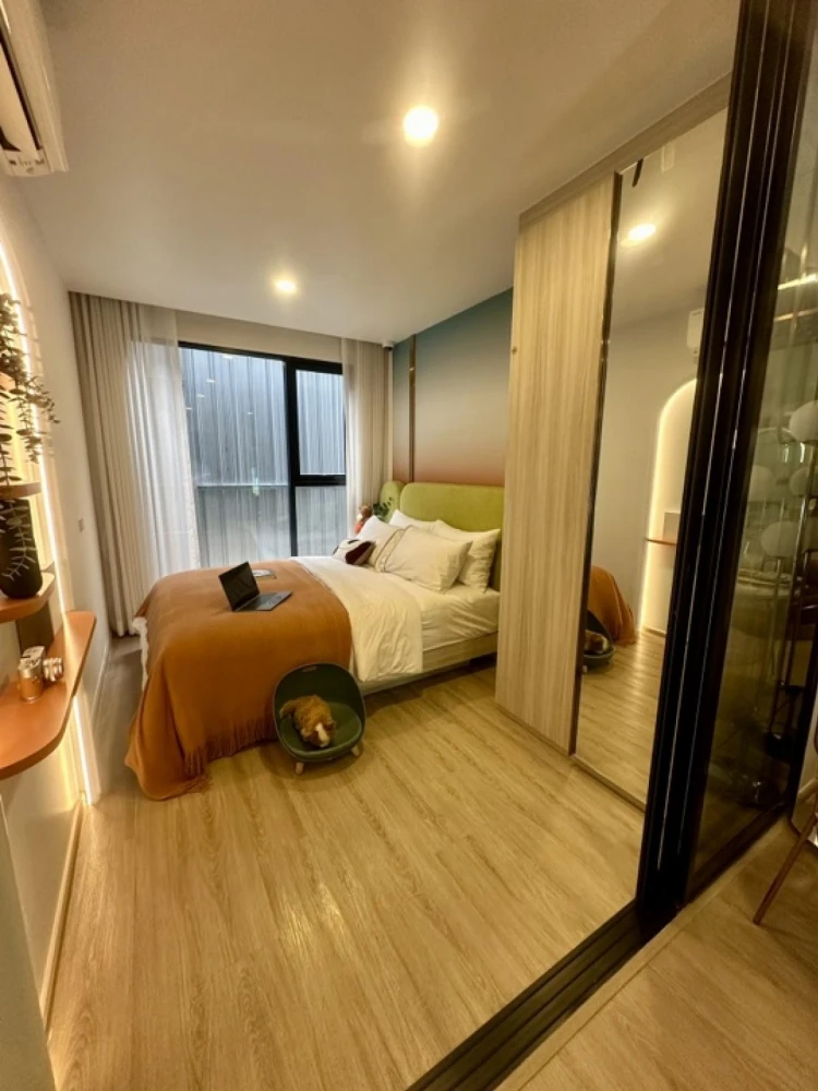 Down payment sale for Origin Play Bang Khun Non Triple Station, 9th floor, good project, worth living in, reserve now.