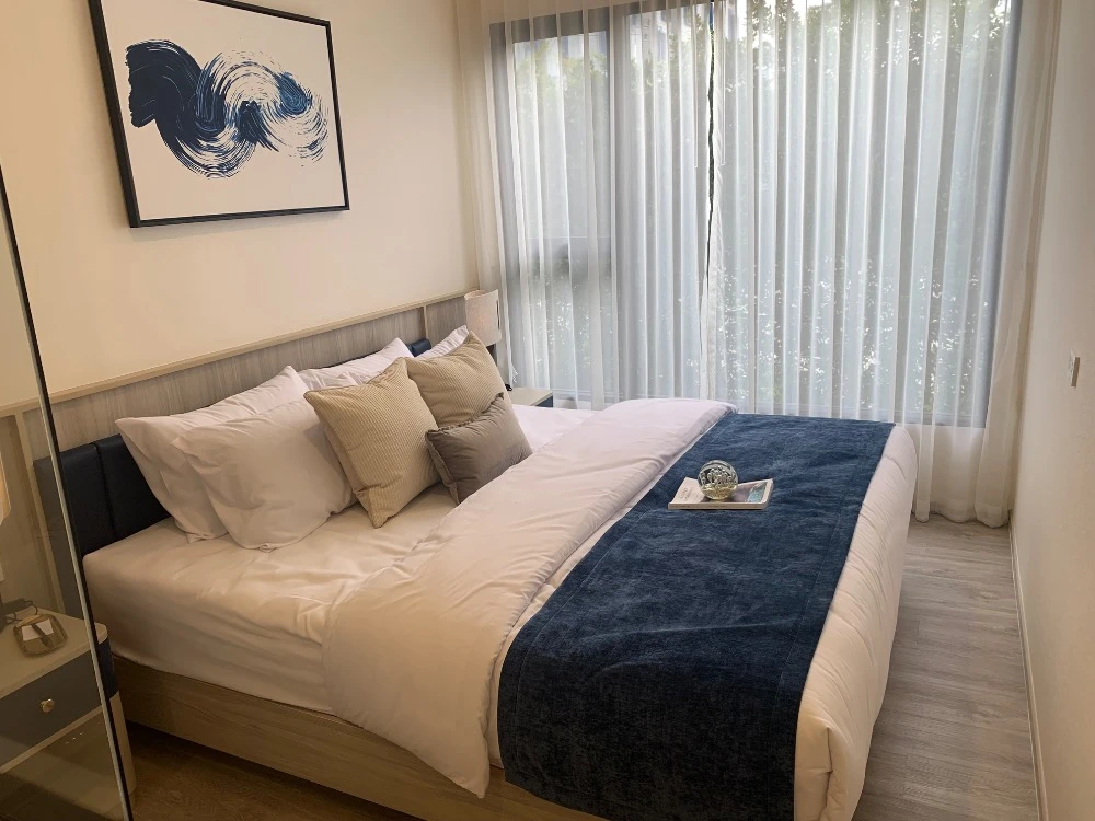 Down payment for sale, Origin Place Bangna, 12A floor, clear view, see facilities, interested, reserve now, urgent.