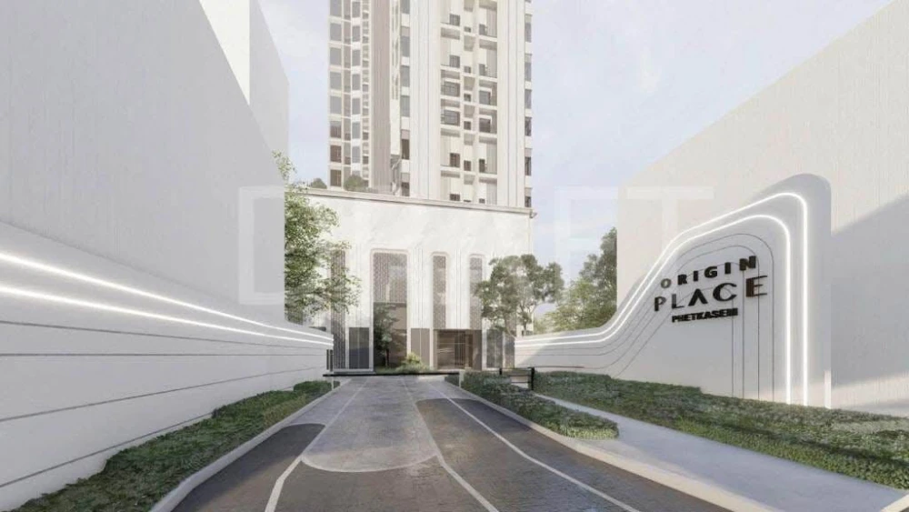 Selling down payment Origin Place Phetkasem, 8th floor, 2 rooms next to each other, very good location, must reserve like this.