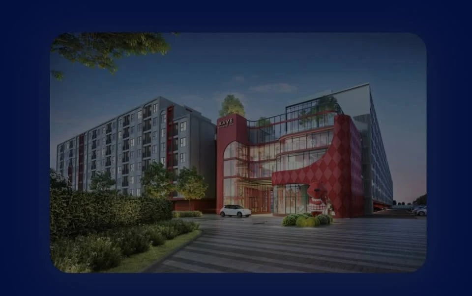 Down payment for sale: Cave Wonderland, Building D, outside view, near Thammasat Rangsit, fully furnished, quiet atmosphere, interested, reserve now.