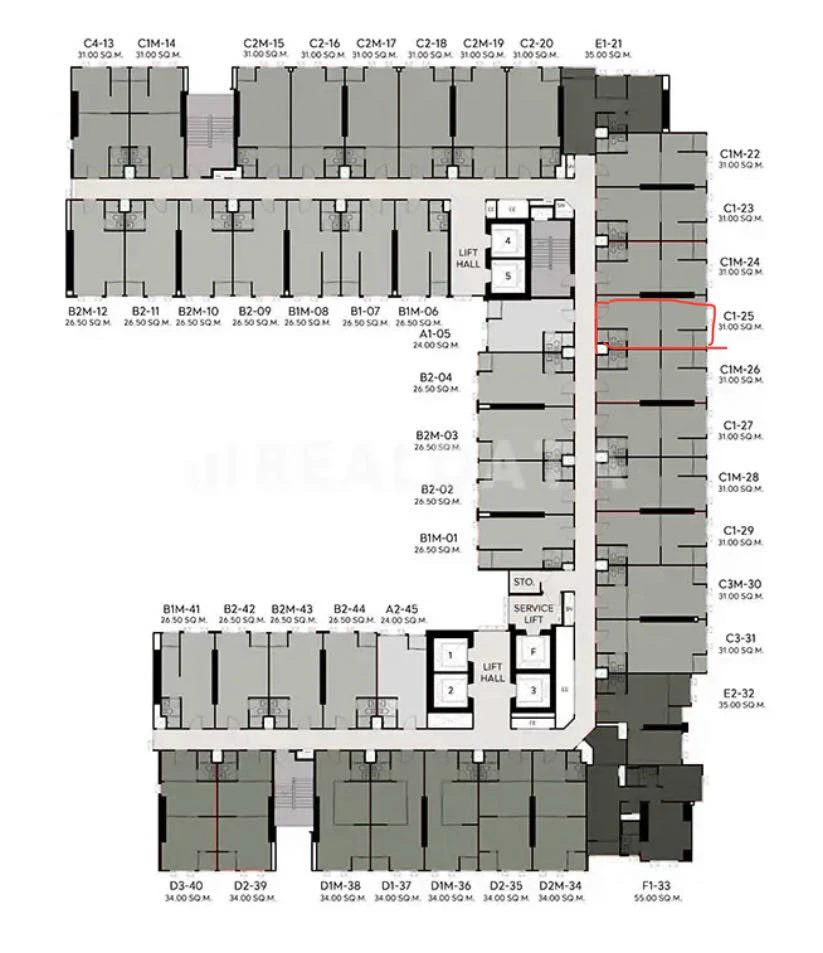 Selling down payment Aspire Sukhumvit - Rama 4, good room location, beautiful view, very convenient to travel, don't miss it.