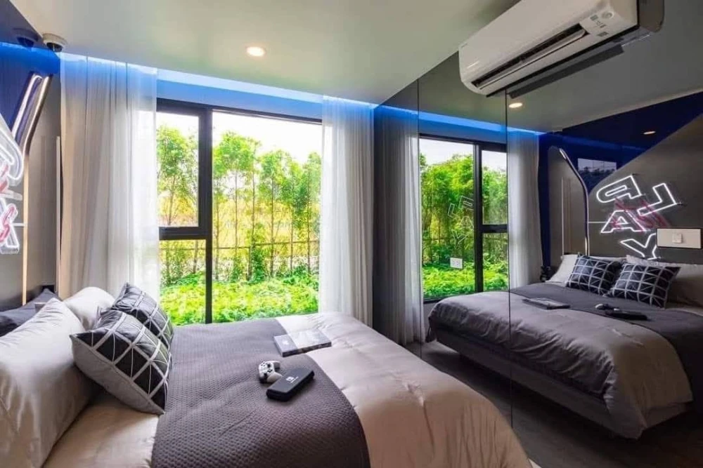 Selling down payment, The Origin Pinklao project, corner room with privacy, very attractive price, buy now.