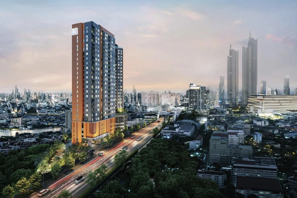 Selling down payment, Flo by Sansiri, 17th floor, corner room, interested in owning, hurry up and reserve now!
