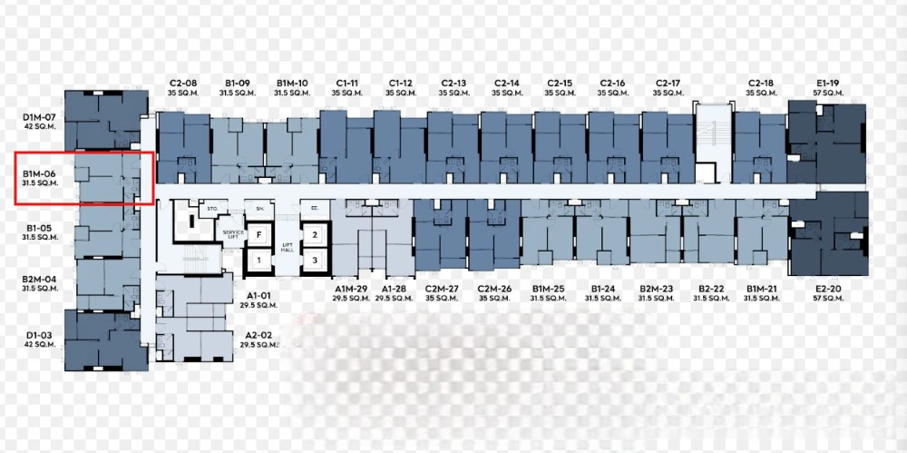 For sale, Life Charoen Nakhon-Sathorn. This location will have high privacy and it is difficult for noise to enter the room. Interested, book now.