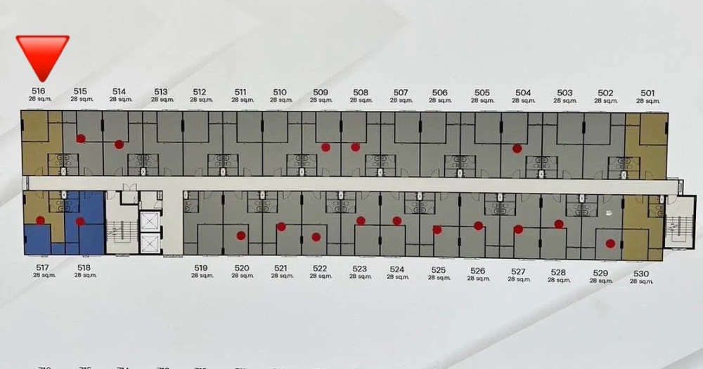 Down payment sale, Hi 48 Suthisan, 5th floor, corner room, very quiet and private. Interested in owning one, reserve now.