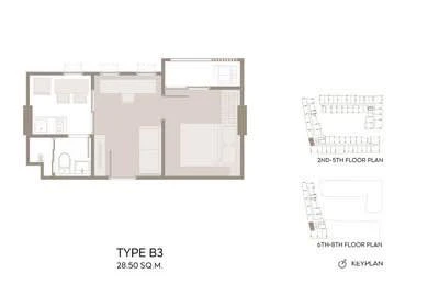 Selling down payment for Aspire Itsaraphap Station, 2nd floor, spacious unit (7.7 meters frontage), near the fitness center. Book now before it's too