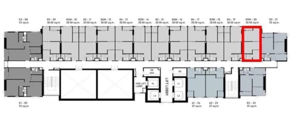 Selling down payment Aspire Onnut Station, 11th floor, good location, nice project, complete common area, reserve now, urgently.