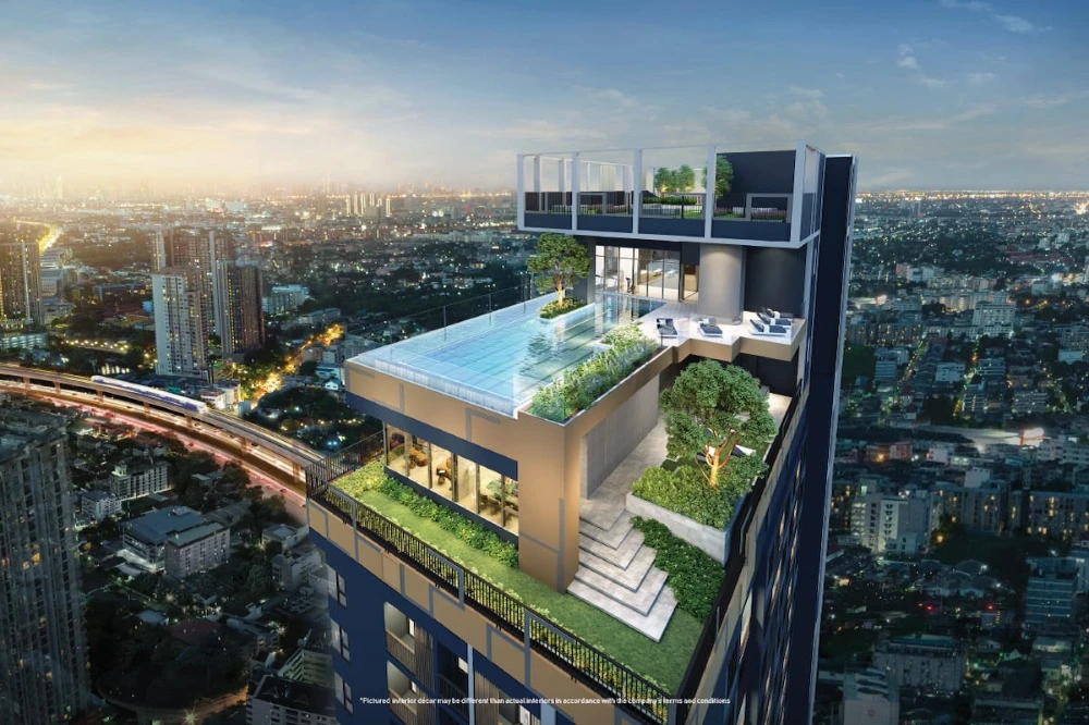 Selling down payment Aspire Onnut Station, 20th floor, good project, nice location, reserve now, don't wait.