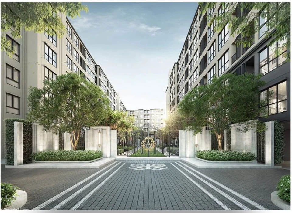 Selling down payment Atmoz Palacio Lat Phrao-Wang Hin, 2nd floor, convenient to go up and down, easy to travel, safe, suitable for all ages, must rese