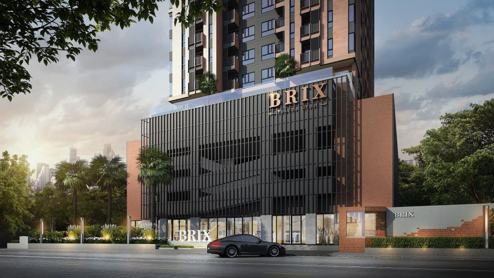 Down payment sale BRIX PRACHA UTHIT, 1 BEDROOM type, size 28.5 sq m., 6th floor, free built-in kitchen set, reserve now.