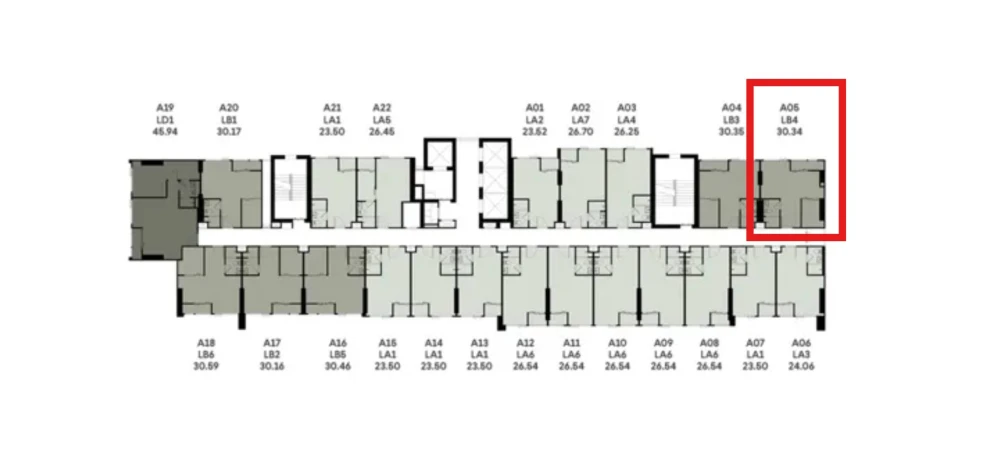 Selling down payment for COBE Kaset Sripatum, 11th floor, corner unit. Quiet and peaceful. Book now, don't wait!