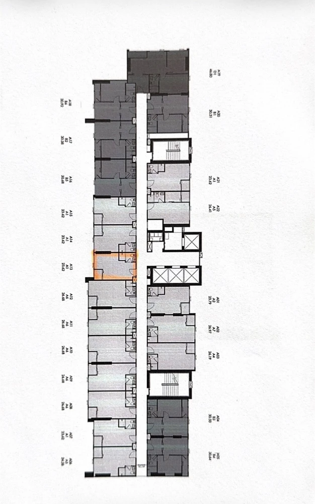 Selling a COBE KASET SRIPATUM condo, 12th floor, unit 12A, 23.62 sq.m. The room is very clean and comfortable. Don't miss this opportunity!