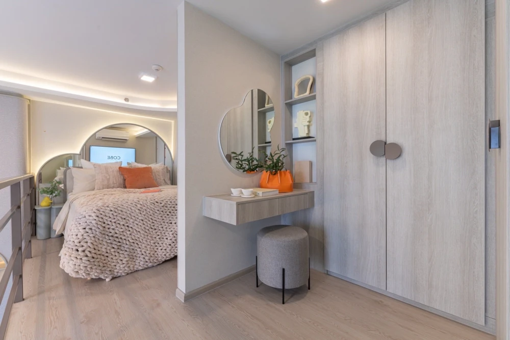 Selling down payment for COBE Kaset-Sripatum, 22nd floor, corner unit. Spacious and airy, feels like home. Buy now! Don't miss this opportunity.