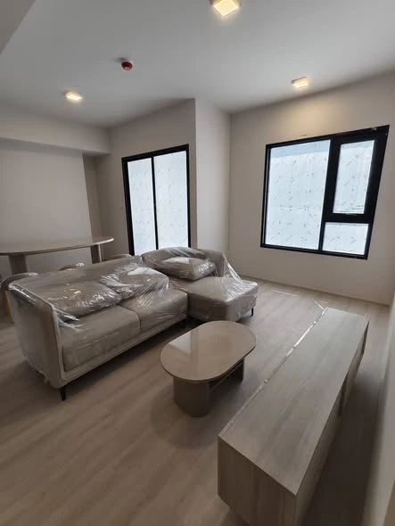 Selling down payment for COBE Ratchada Rama 9, 2 bedrooms, 2 bathrooms, spacious living area, great location, convenient transportation. Book now!