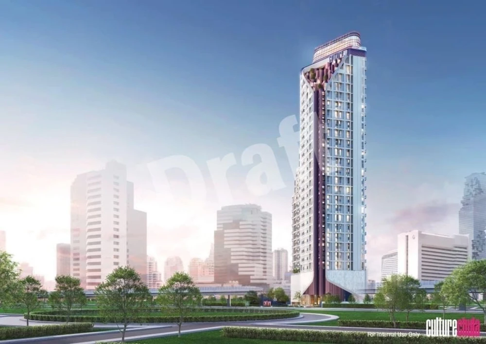 Down payment sale for Culture Chula, 1 bedroom, 32.5 sq m., the best in the project, great price, come and own it today.
