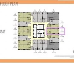 Down payment sale, Culture Thonglor, 18th floor, 1 Bedroom Simplex type, open and comfortable view, reserve now.