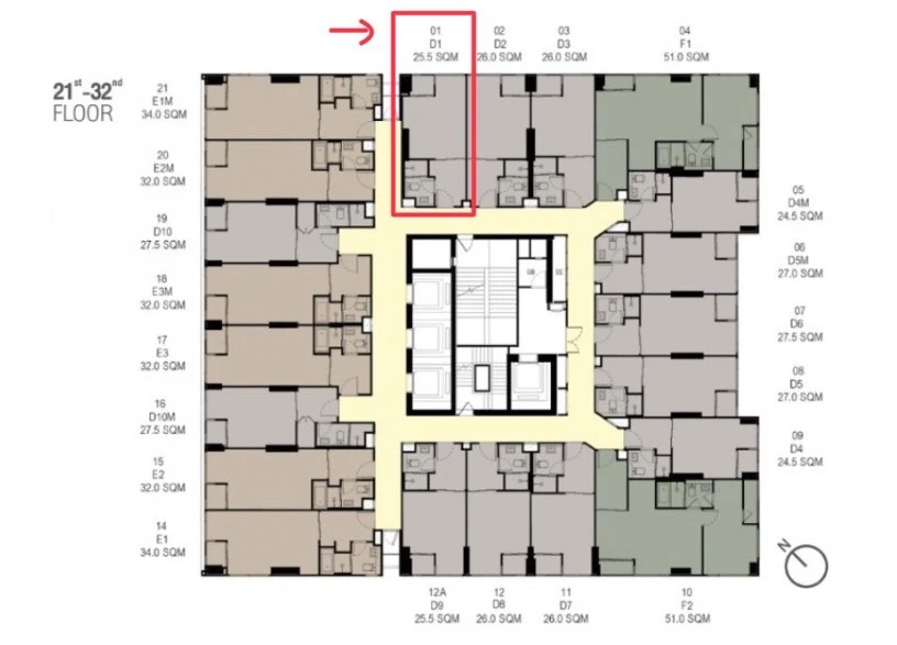 Down payment sale for Culture Thonglor, a lovely room, good location, beautiful view from high floor. Don't miss out on this great deal!