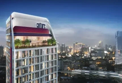 Down payment sale for Culture Thonglor, Studio Hybrid room, 24th floor, east facing, most open view, buy now, don't miss out!