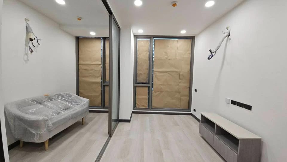 Selling down payment GROOVE VIBES Lat Phrao 18, wide front room, clearly divided into sections. I must say that you must reserve.