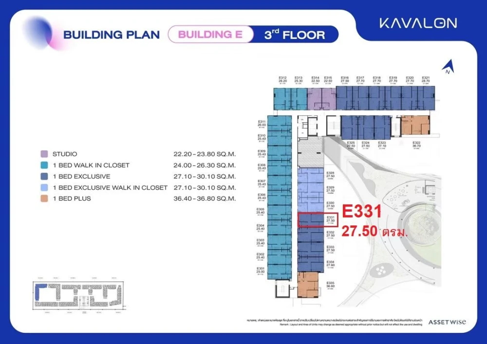 Selling down payment for KAVALON, 3rd floor, garden view. Great project, desirable location. Interested? Book now! Don't miss out!
