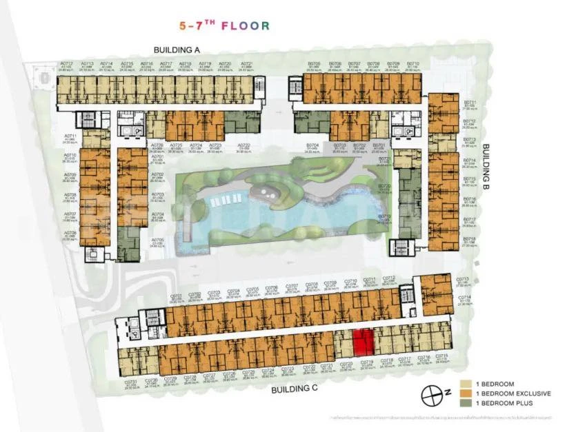 Down payment sale for Kave Luminous Bangmod, 6th floor, great view, attractive project, reserve now, don't miss out, hurry!