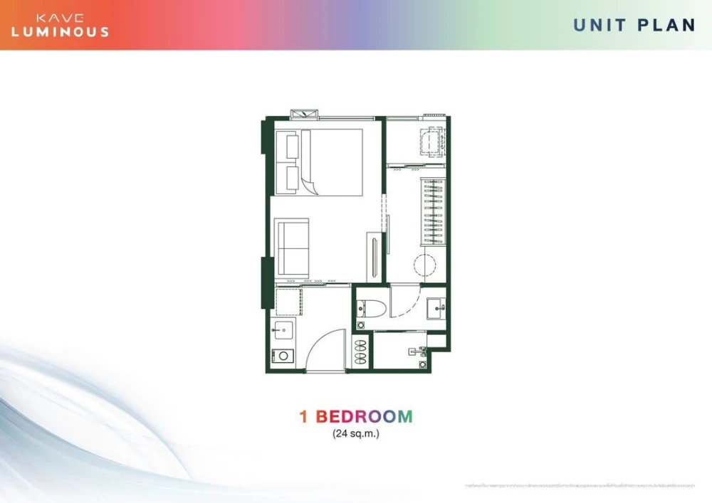 Down payment sale Kave Luminous Bangmod, 7th floor, outside view, good project, good location, reserve now.