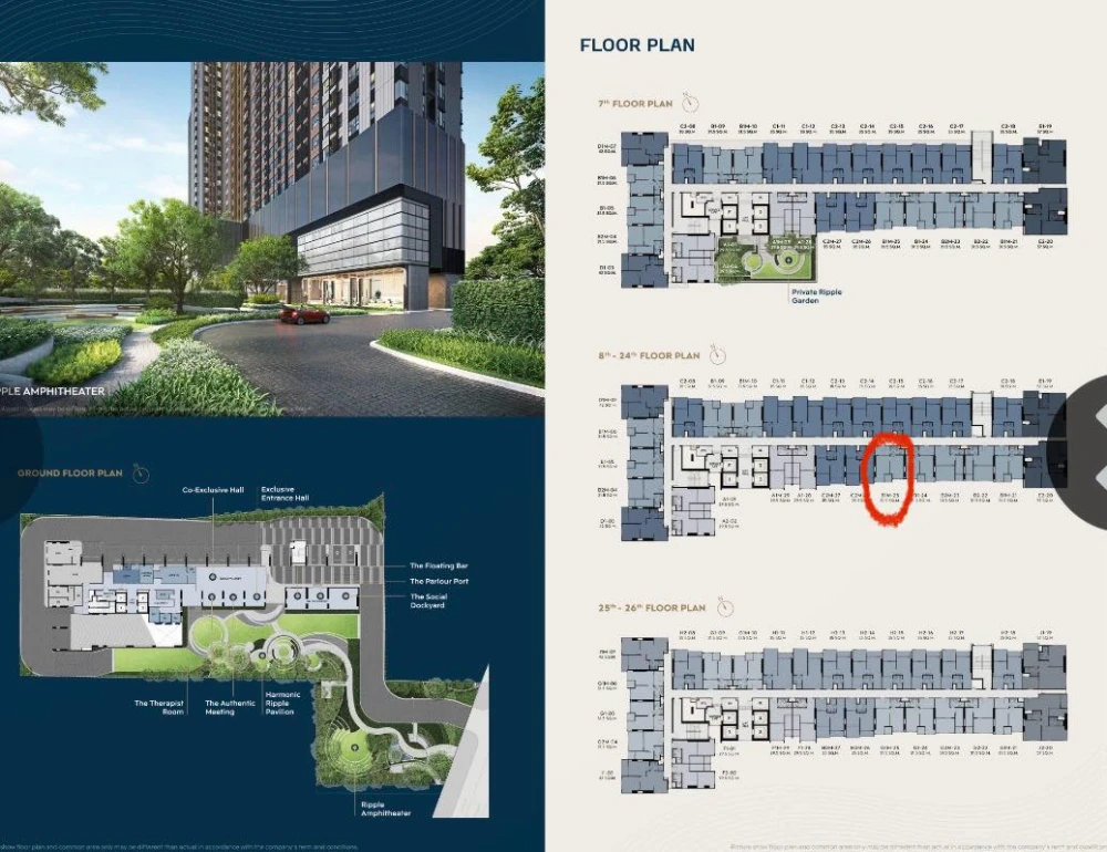 Selling down payment for Life Charoennakhon-Sathorn, prime unit on the 16th floor, middle floor, with views of Asiatique The River and the Chao Phraya