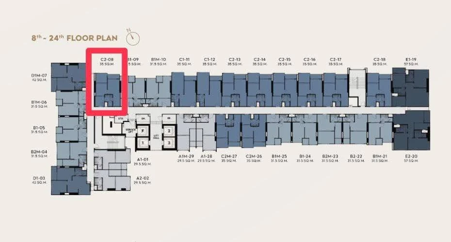 Selling down payment for LIFE Charoennakhon-Sathorn, North-facing unit. Excellent location, unobstructed view, convenient transportation. Book now!