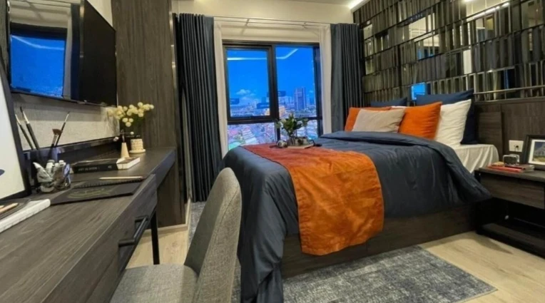 Down payment sale for Metris District Ladprao, 22nd floor, good project, complete common area, reserve now, urgent.