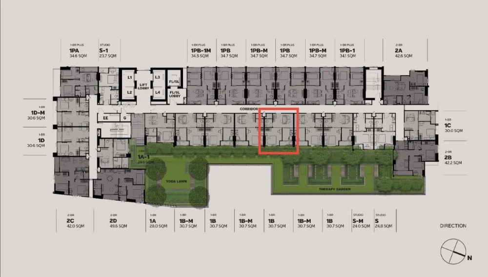 Down payment sale for Metris District Ladprao, 9th floor, good project, complete common area, interested, hurry and reserve now, urgent.