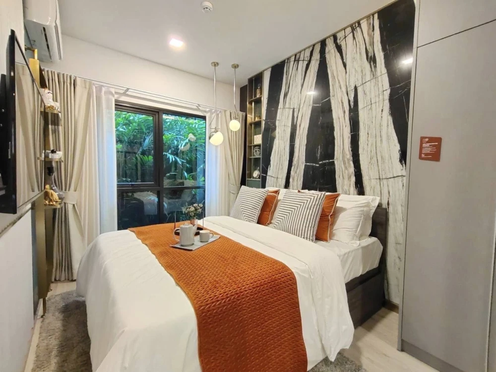Down payment sale for Metris District Ladprao. Nice room, lots of usable space, pets allowed. Good like this, hurry and reserve now.